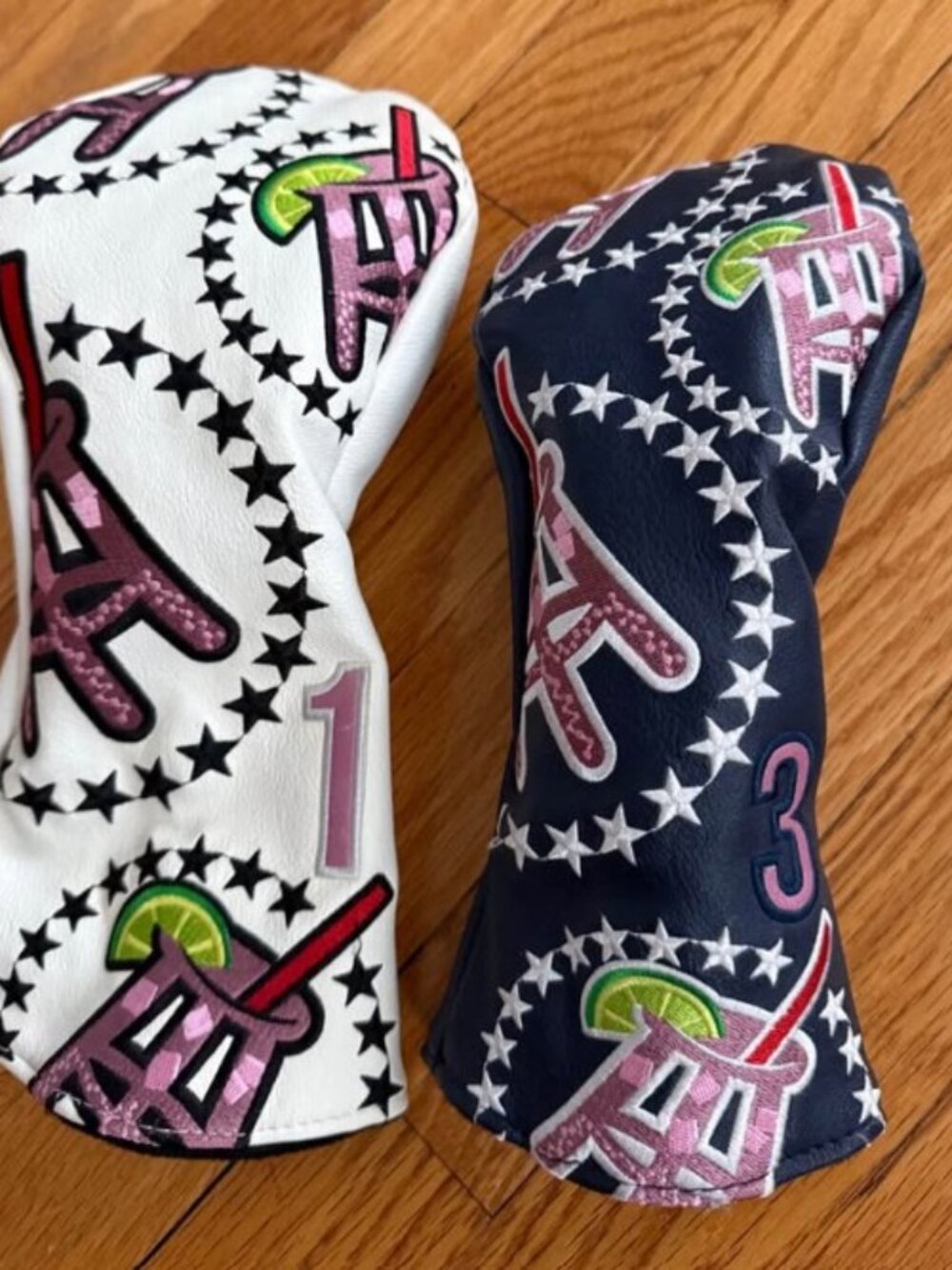 2-Pack Barstool Sports Transfusion Golf Headcovers - Driver and 3 Wood